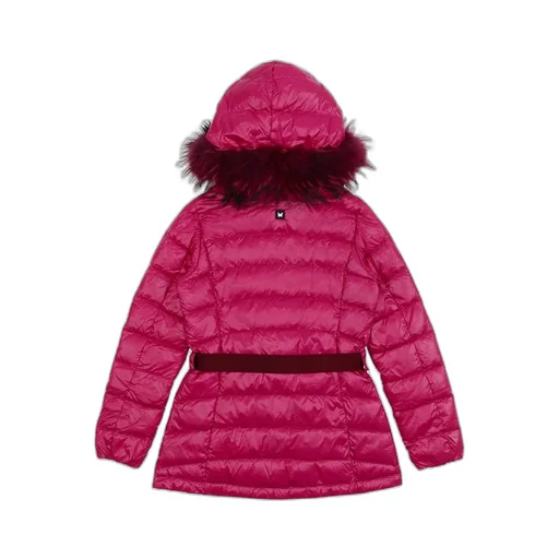 Hooded Quilted Down Jacket