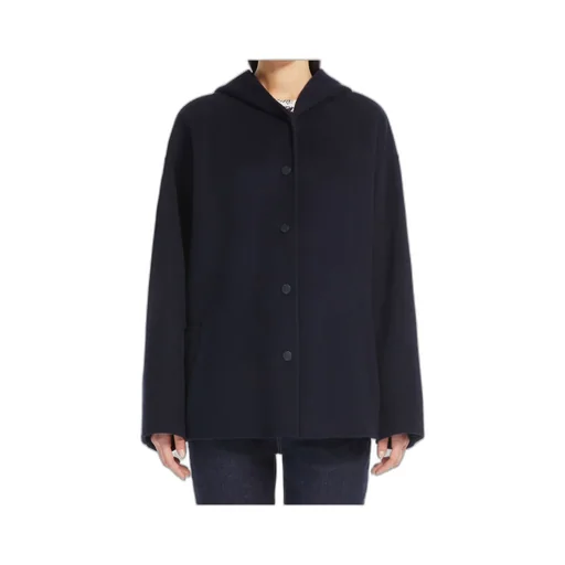 Buttoned Long-Sleeved Coat