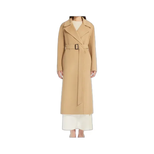 Belted Long-Sleeved Coat