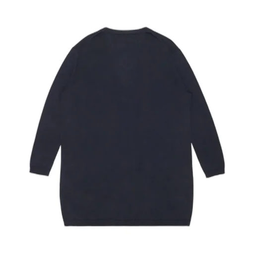 Long-Sleeved Knitted Cardigan