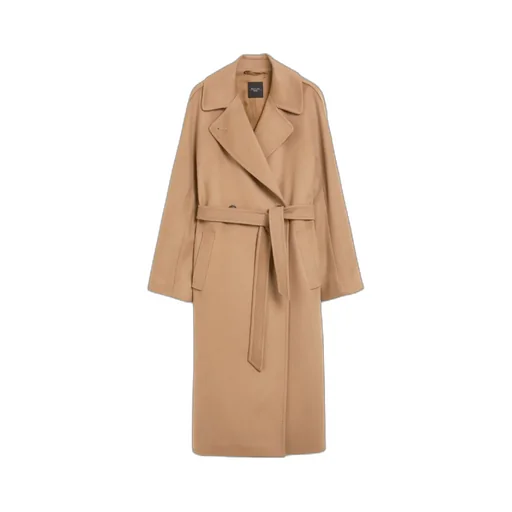 Resina Belted Long Coat