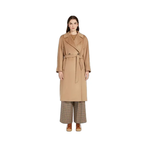 Resina Belted Long Coat