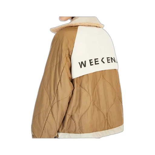 Button Detailed Drawstring Coat
