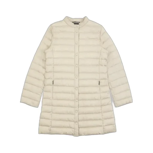 Logo Quilted Down Jacket