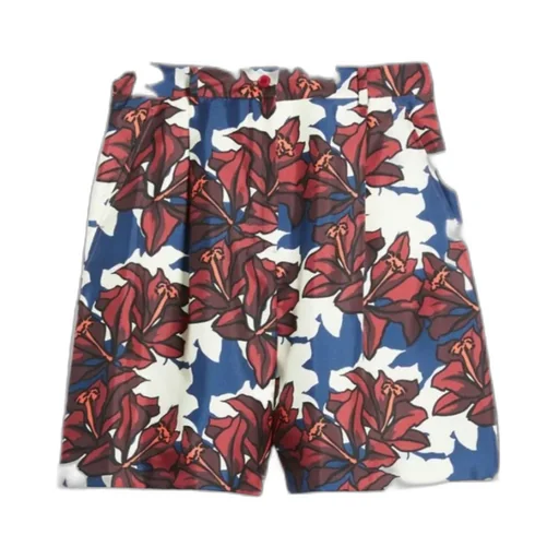 Logo Floral Shorts