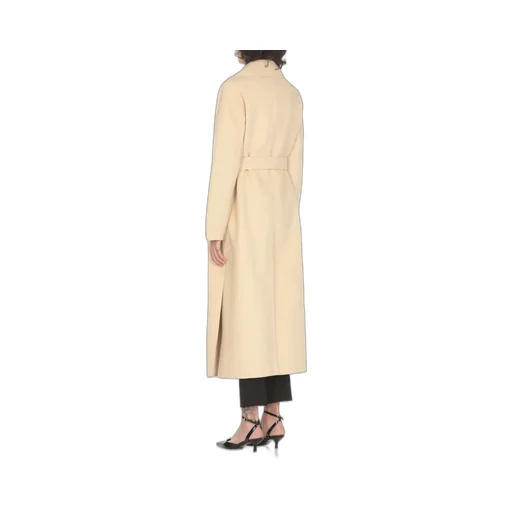 Belted Long-Sleeved Coat