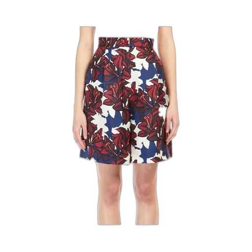 Logo Floral Shorts