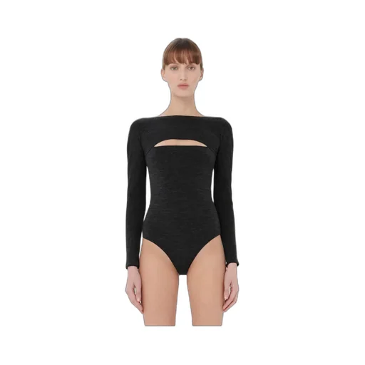 Cut-Out Virgin-Wool Top