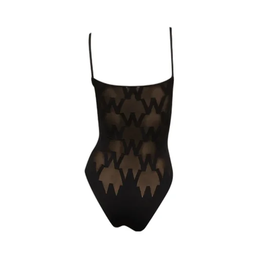 Logo Mesh Jumpsuit