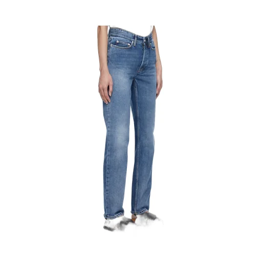 Logo Straight Jeans