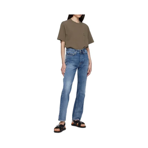 Logo Straight Jeans