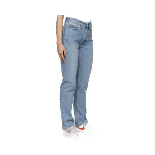 Logo High-Waisted Jeans