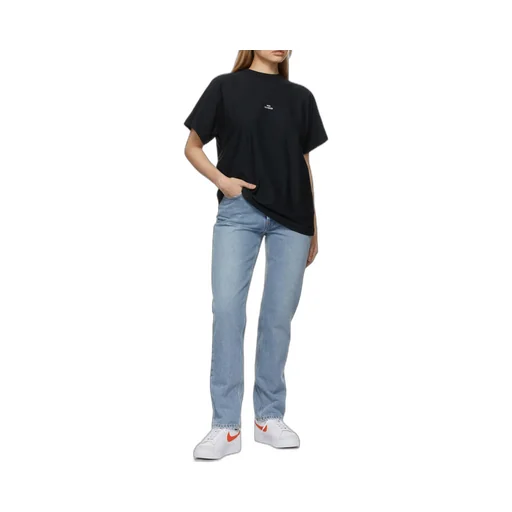 Logo High-Waisted Jeans