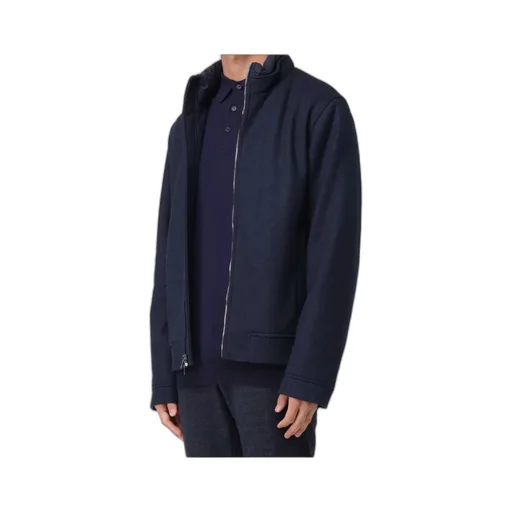 Knitted Wool Bomber Jacket