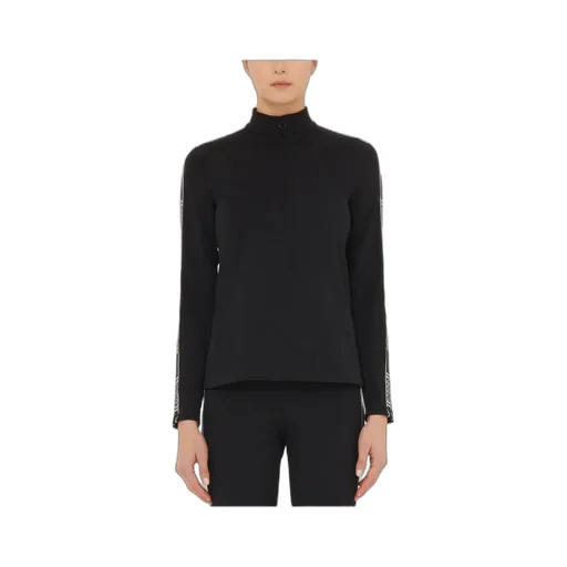 Logo-Tape Half-Zip Pullover