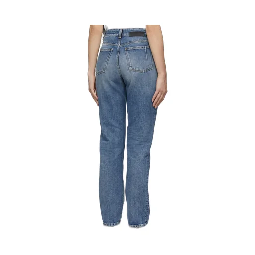 Logo Straight Jeans