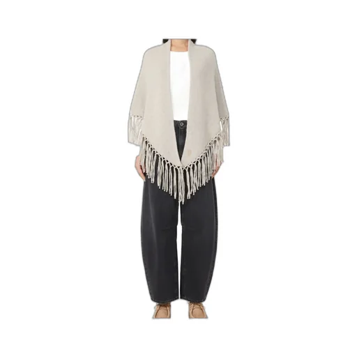 Tornado Fringed Triangle Shawl