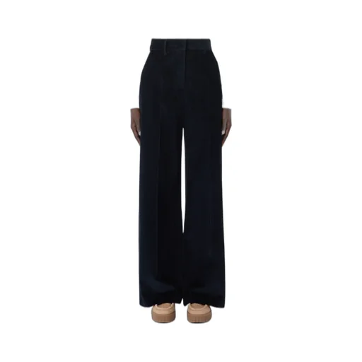 Tania Wide-Leg Corduroy Trousers