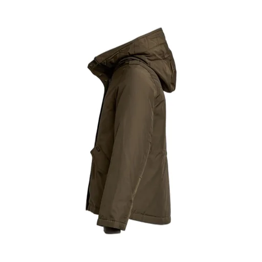 Long-Sleeved Hooded Parka