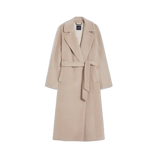 Tempera Belted Long-Sleeved Coat