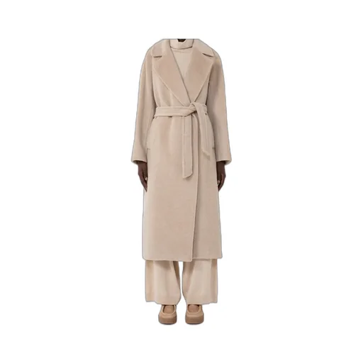 Tempera Belted Long-Sleeved Coat