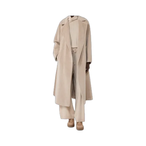 Tempera Belted Long-Sleeved Coat