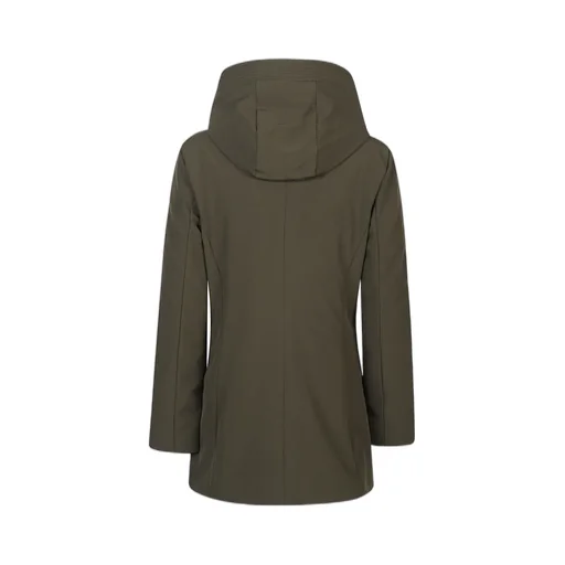 Zip-Up Hooded Coat