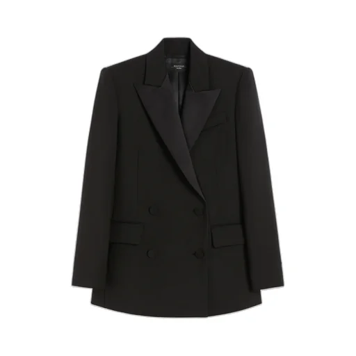 Brigida Double-Breasted Tailored Blazer