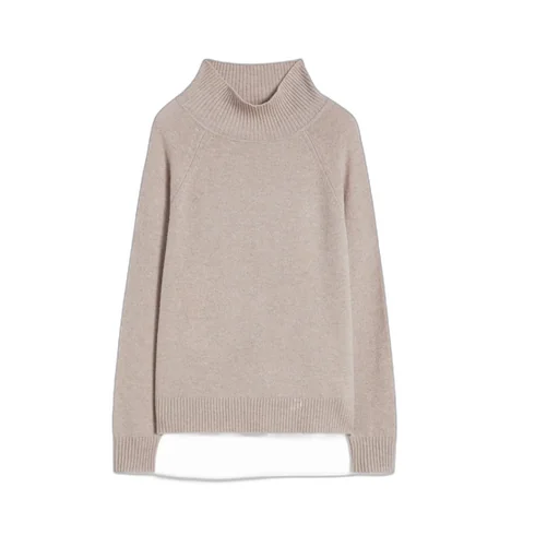 High Neck Long-Sleeved Jumper