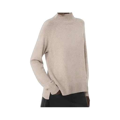 High Neck Long-Sleeved Jumper