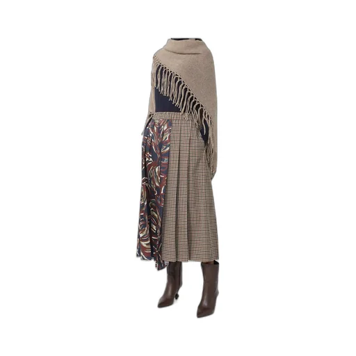 Fringed Wool Shawl