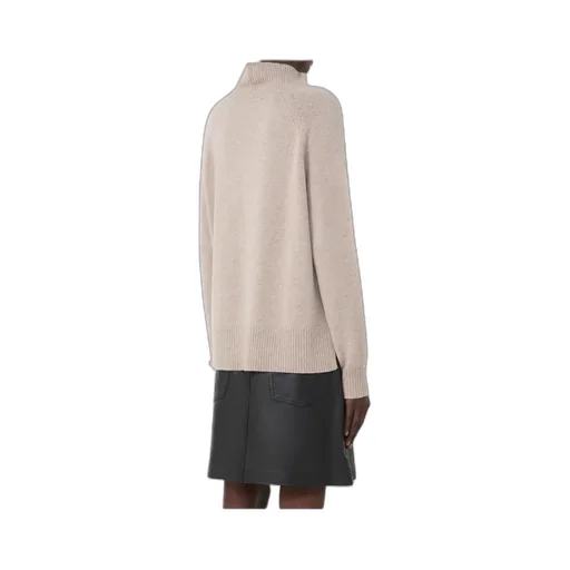 High Neck Long-Sleeved Jumper