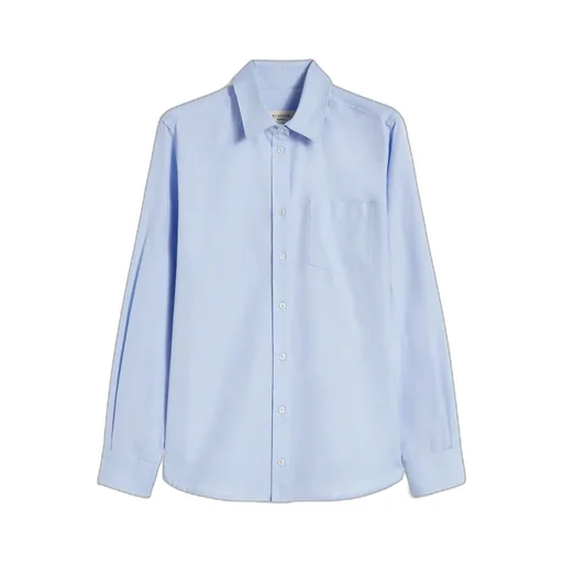 Long-Sleeved Button-Up Shirt