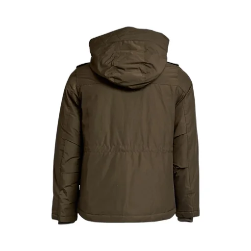 Long-Sleeved Hooded Parka