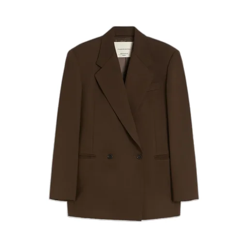 Ginseng Double-Breasted Blazer