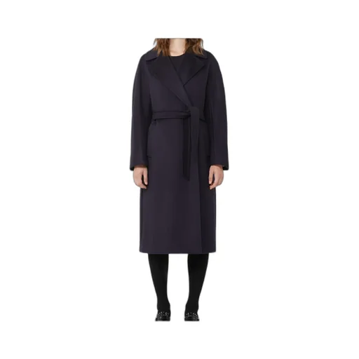Midi Coat With Double-Breasted Closure