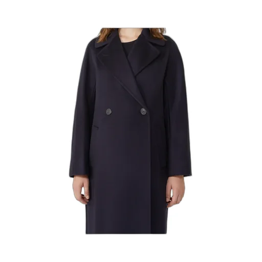 Midi Coat With Double-Breasted Closure