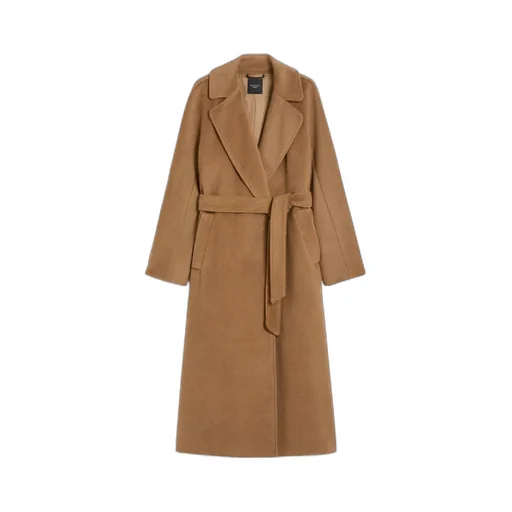 Tempera Belted Long-Sleeved Coat