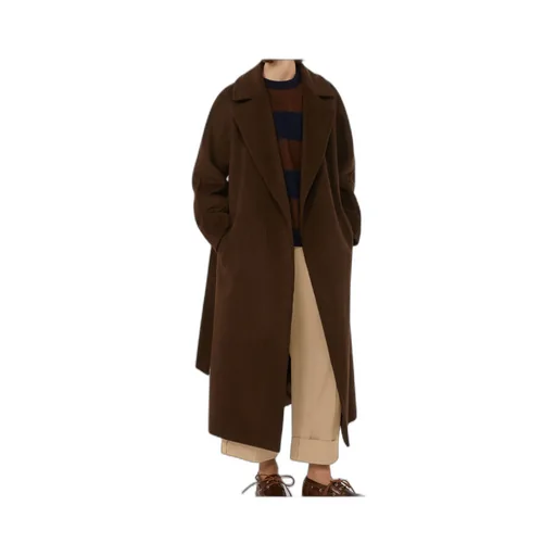 Tempera Belted Long-Sleeved Coat