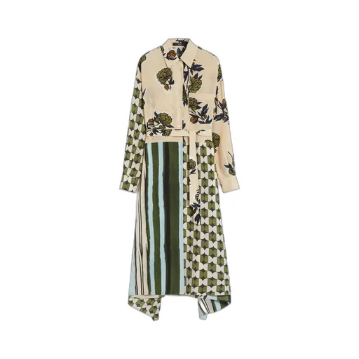 Silk Crepe De Chine Dress