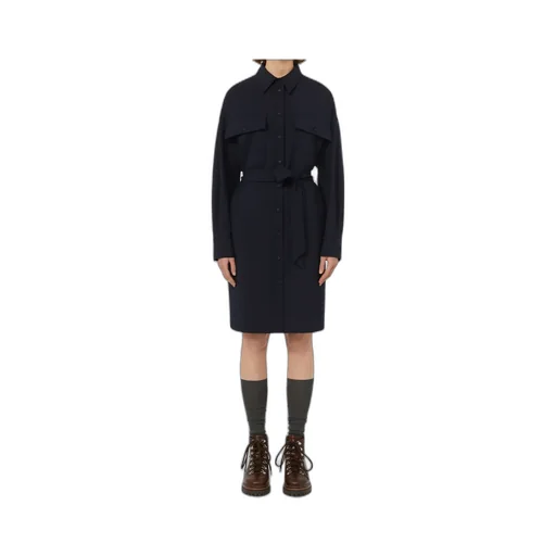 Long-Sleeved Shirt Dress