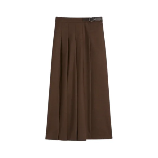 Fastoso Pleated Midi Skirt