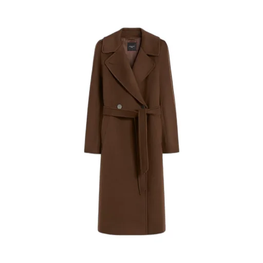 Resina Belted Long Coat