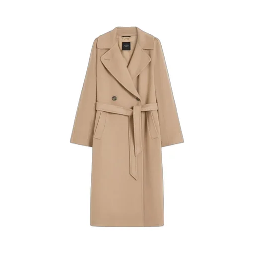 Cascia Belted Long Coat