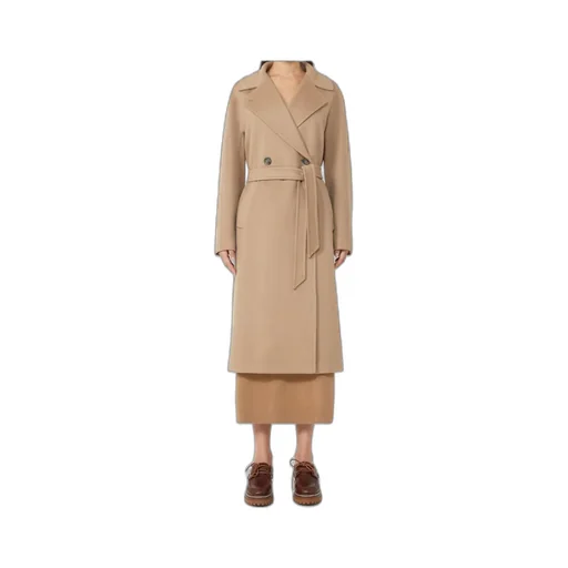 Cascia Belted Long Coat