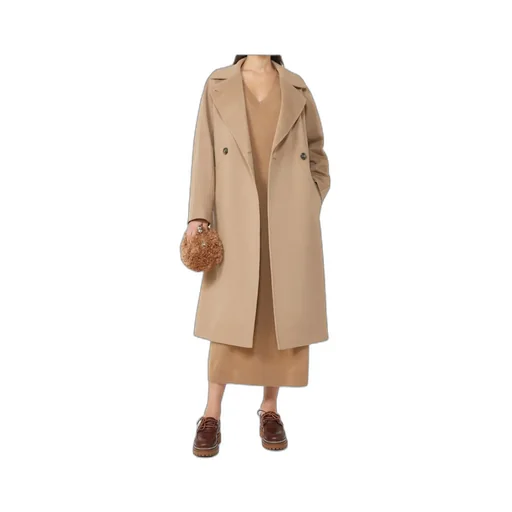 Cascia Belted Long Coat