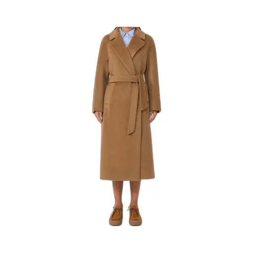 Tempera Belted Long-Sleeved Coat