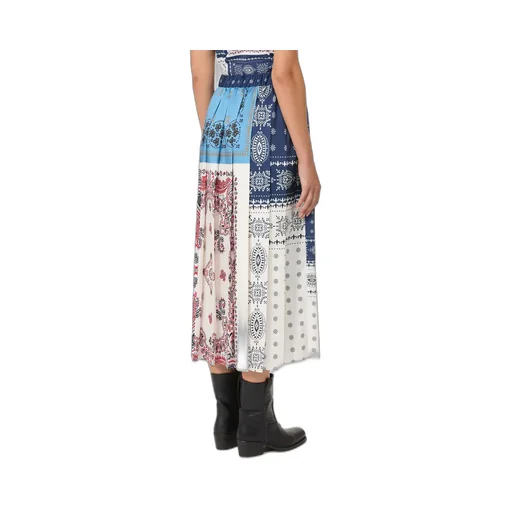 Printed Twill Skirt