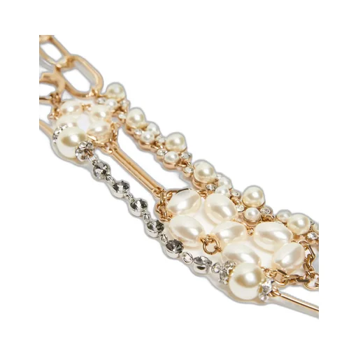 Multistrand Necklace With Pearls