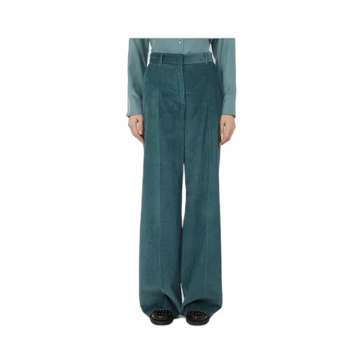 Wide-Leg Corduroy Trousers